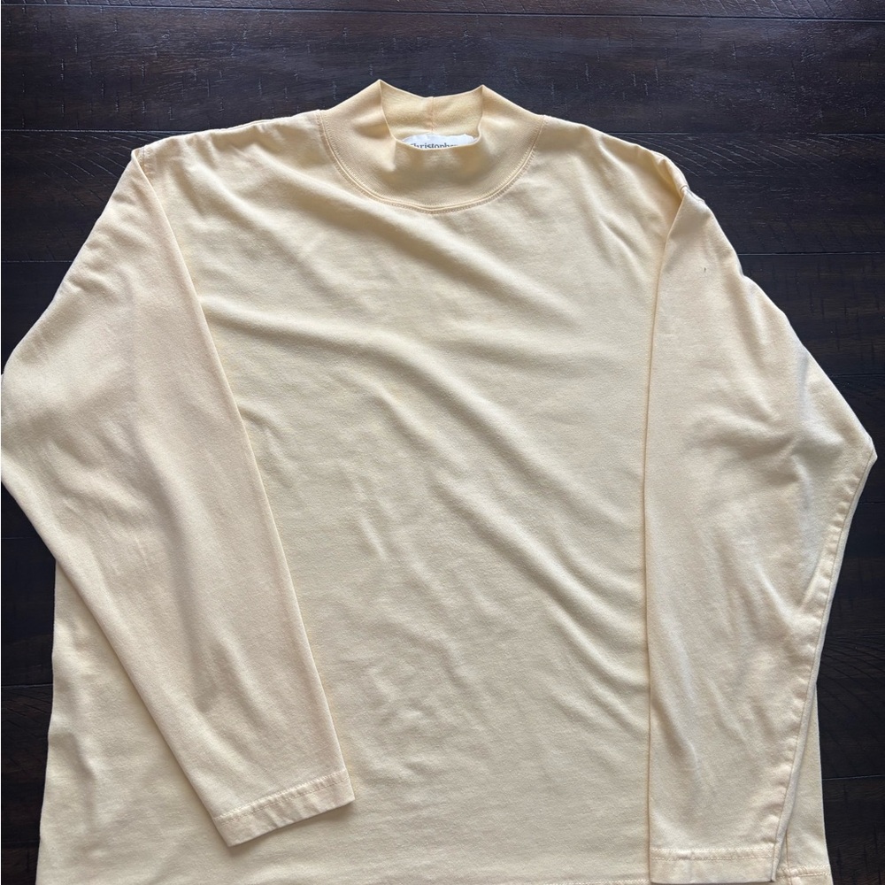 Christopher & Banks Yellow Top Women long sleeve